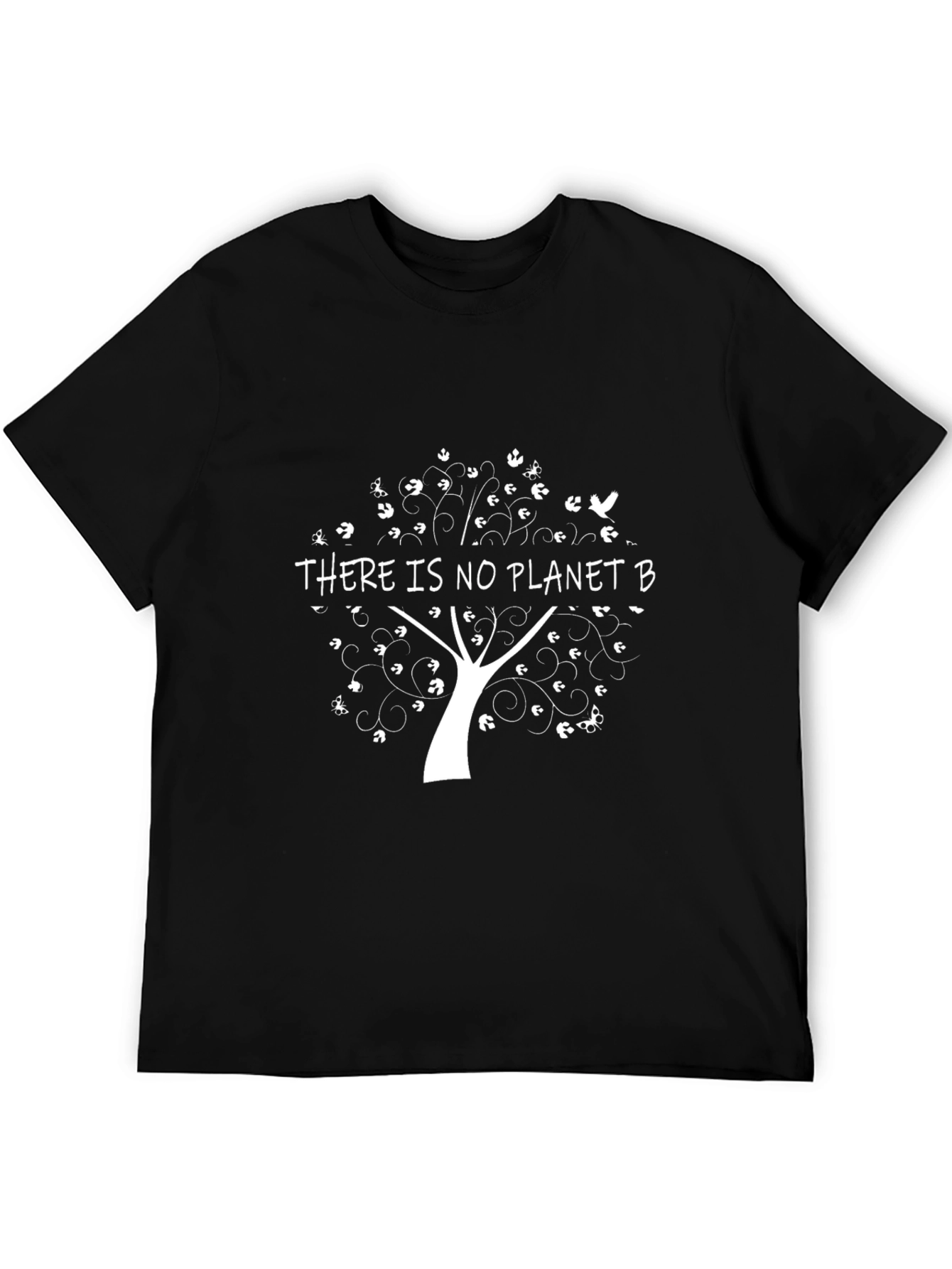 Eco-Conscious No Planet B Black T-Shirt
