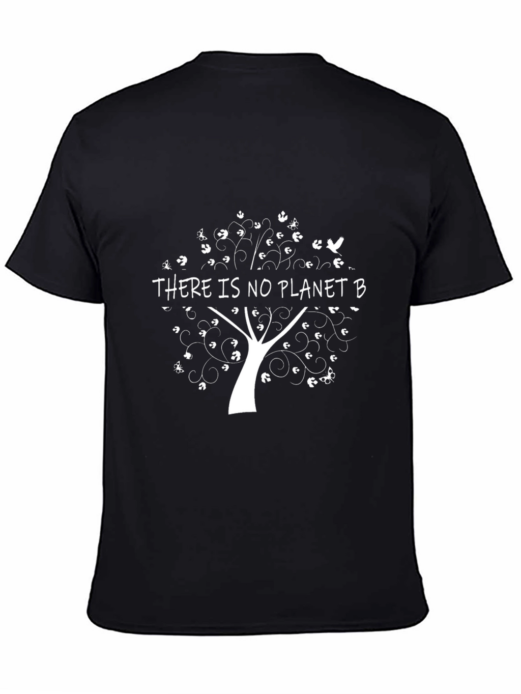 Eco-Conscious No Planet B Black T-Shirt