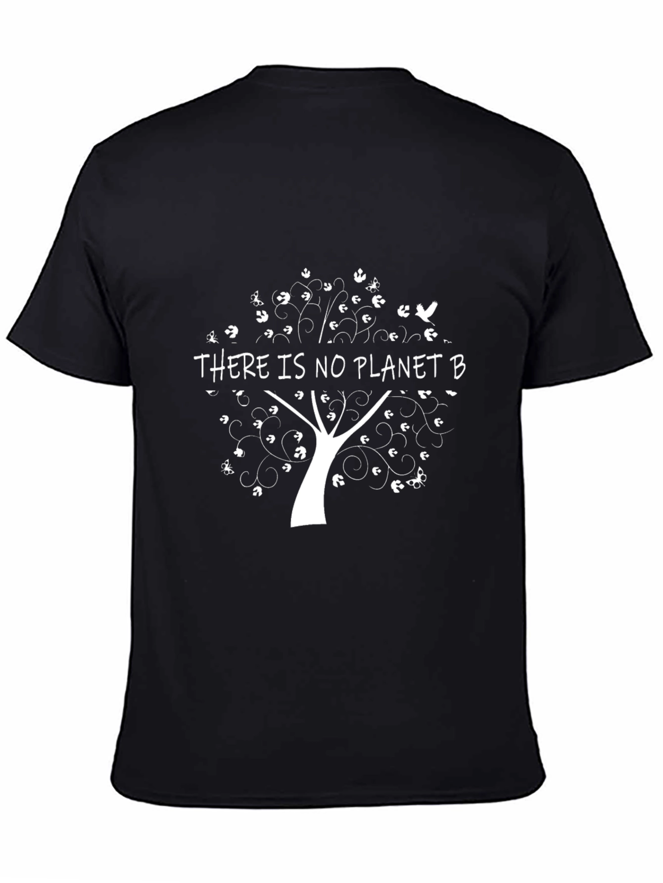 Eco-Conscious No Planet B Black T-Shirt