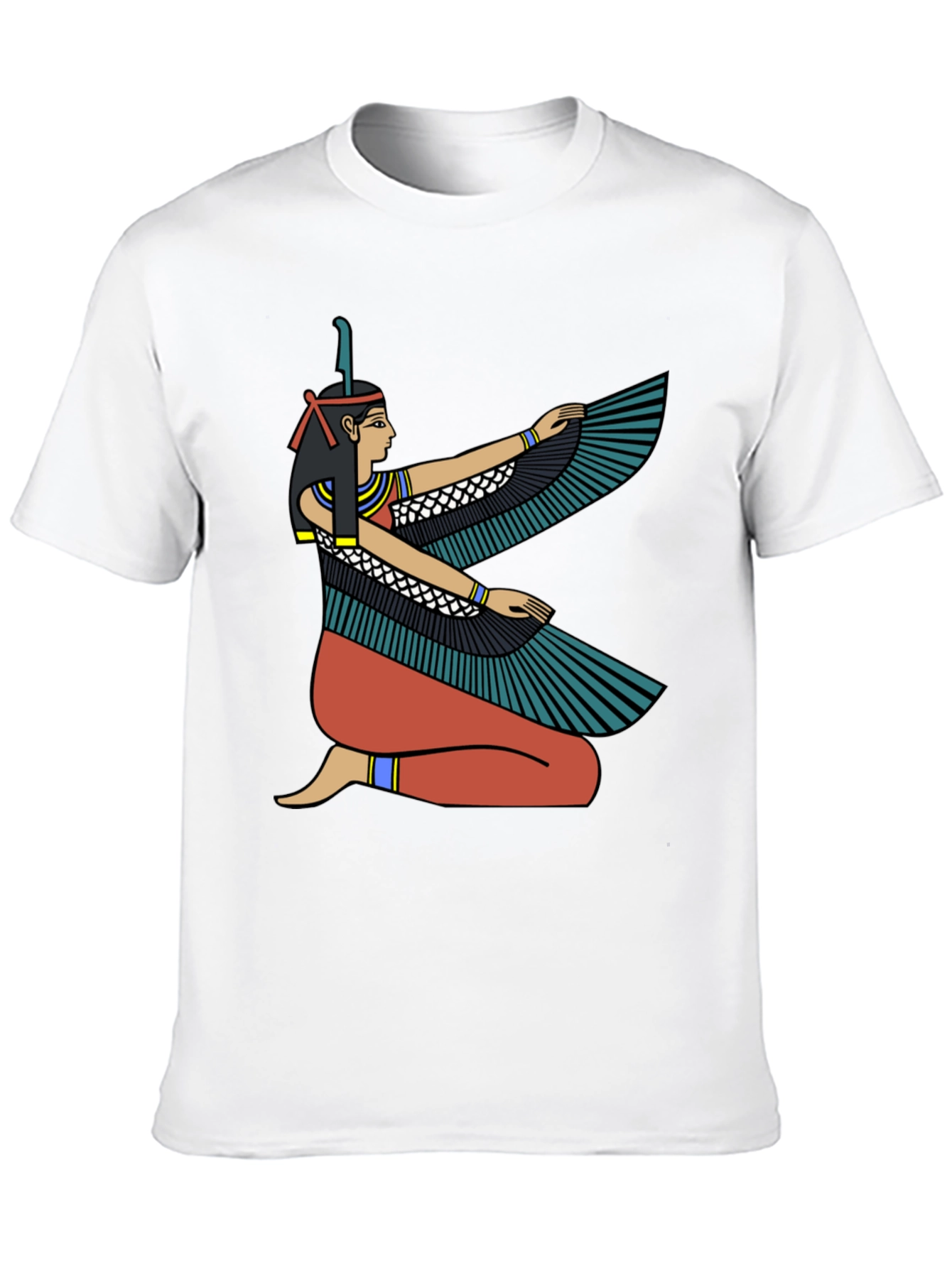 Egyptian Goddess Winged Isis Graphic T-Shirt