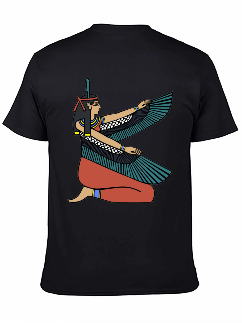 Egyptian Goddess Winged Isis Graphic T-Shirt