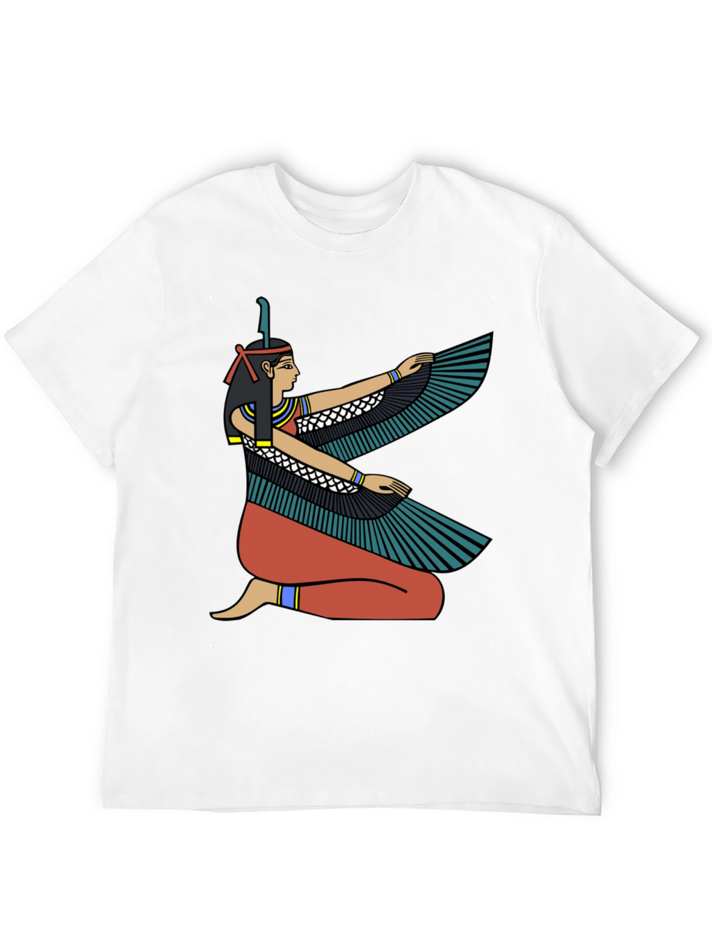 Egyptian Goddess Winged Isis Graphic T-Shirt