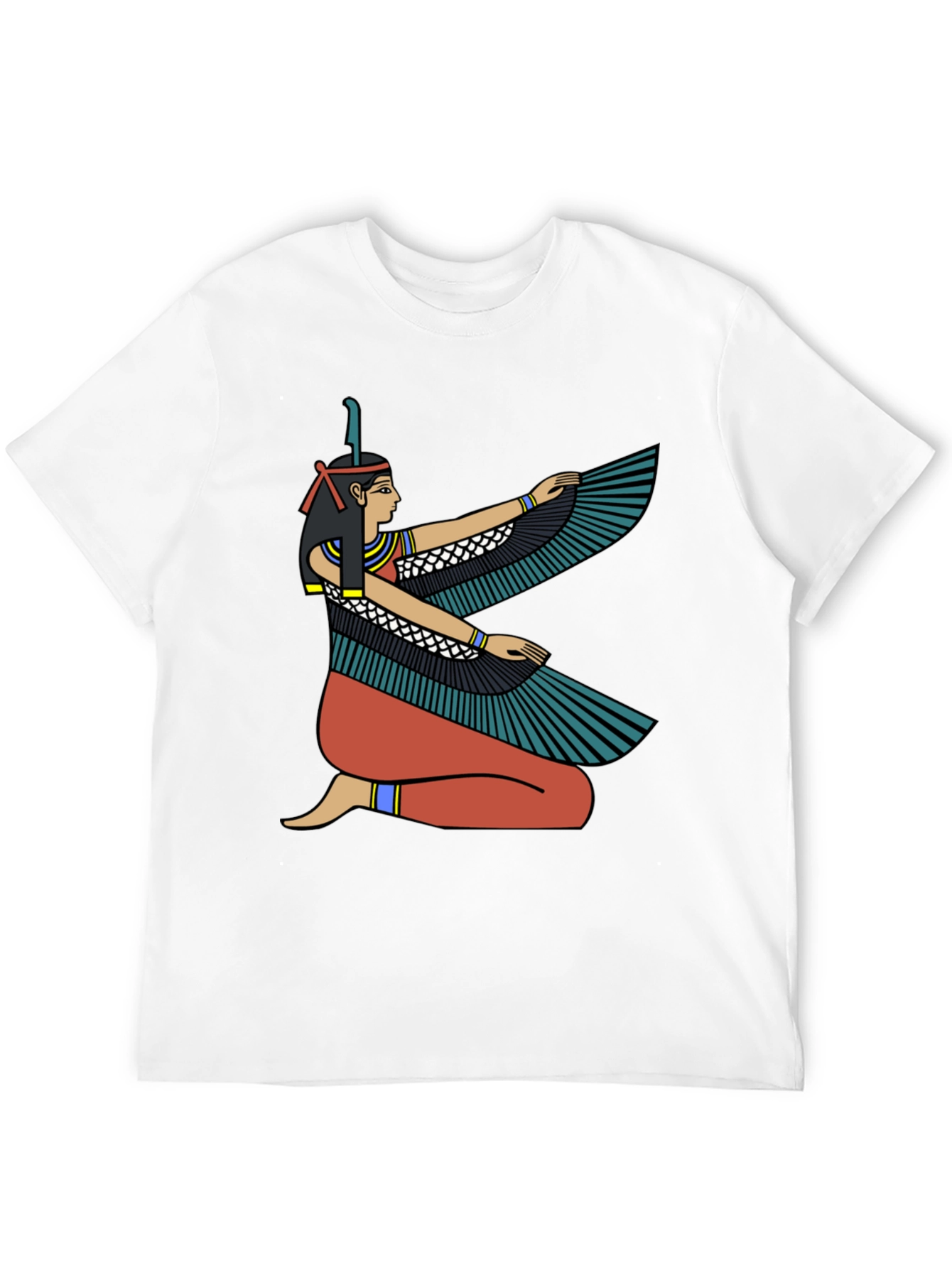Egyptian Goddess Winged Isis Graphic T-Shirt