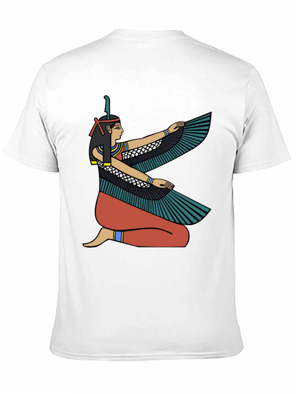 Egyptian Goddess Winged Isis Graphic T-Shirt