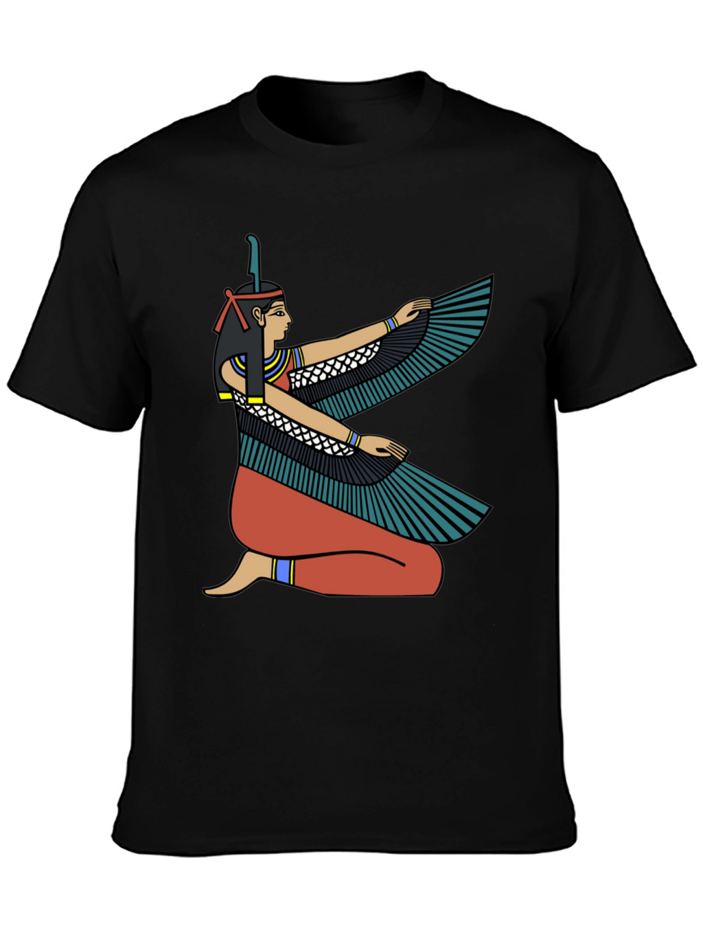 Egyptian Goddess Winged Isis Graphic T-Shirt