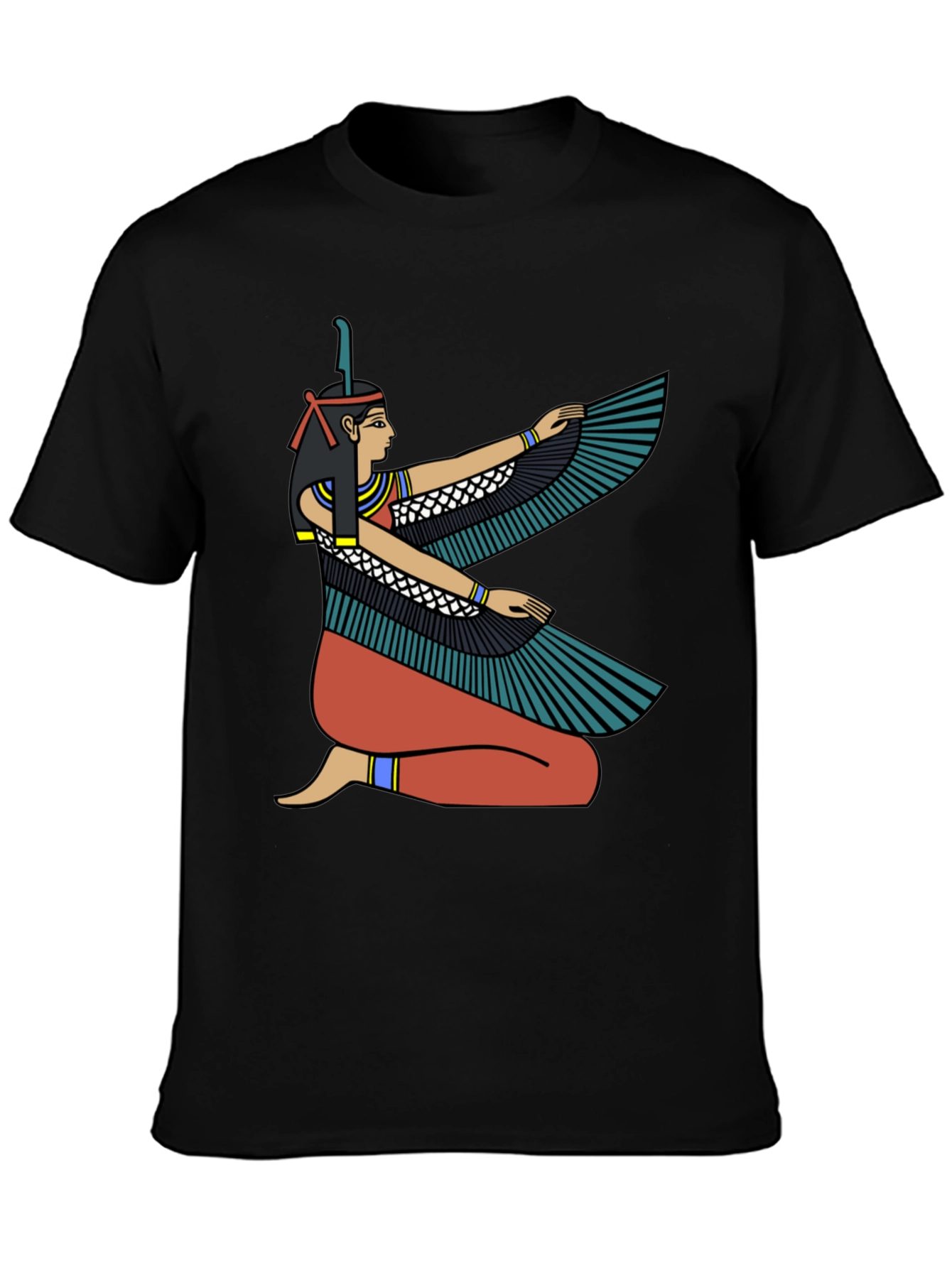 Egyptian Goddess Winged Isis Graphic T-Shirt