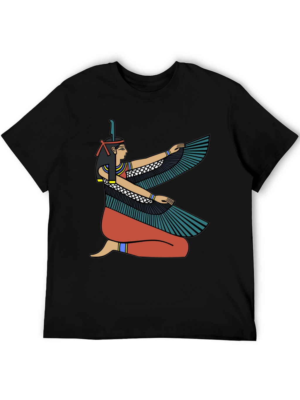 Egyptian Goddess Winged Isis Graphic T-Shirt