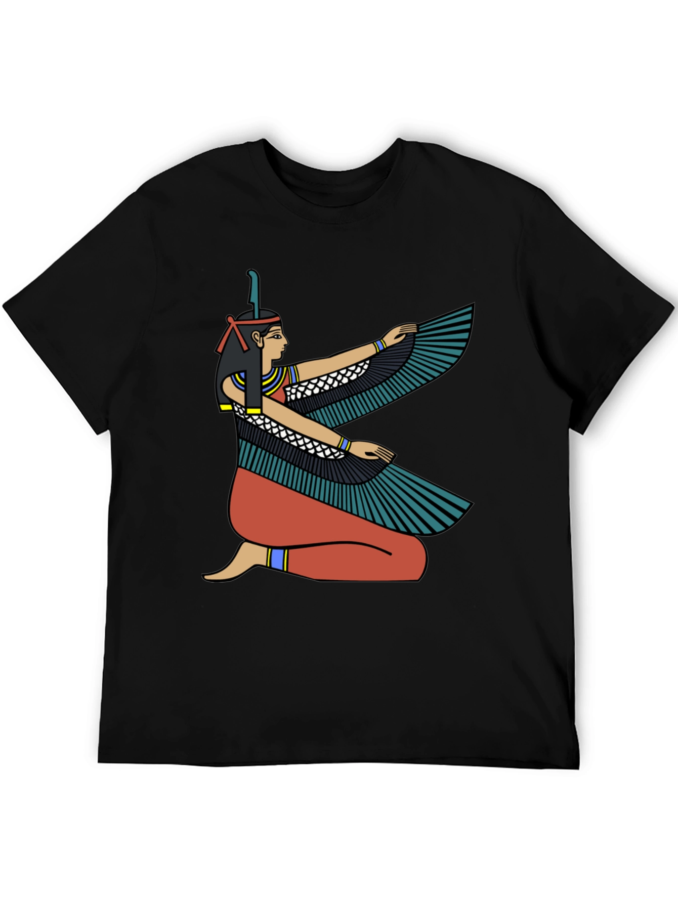 Egyptian Goddess Winged Isis Graphic T-Shirt