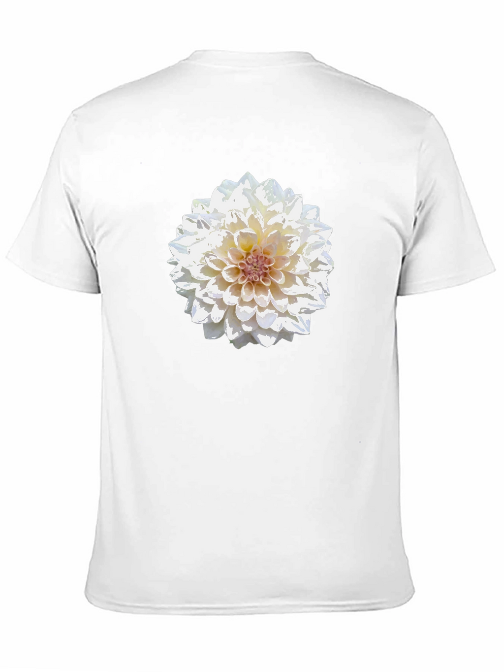 Floral Print Tee - Elegant Blossom Design
