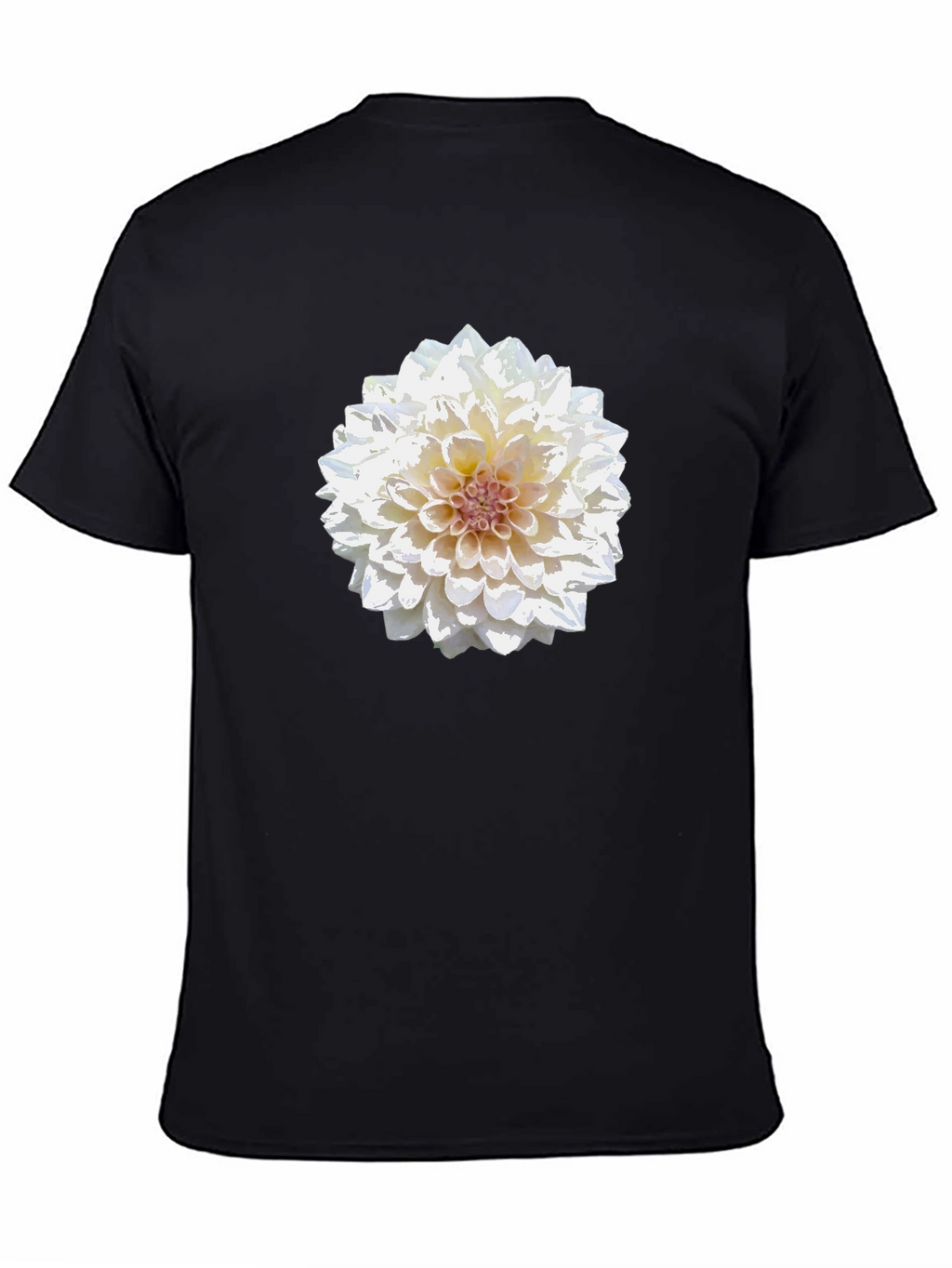 Floral Print Tee - Elegant Blossom Design