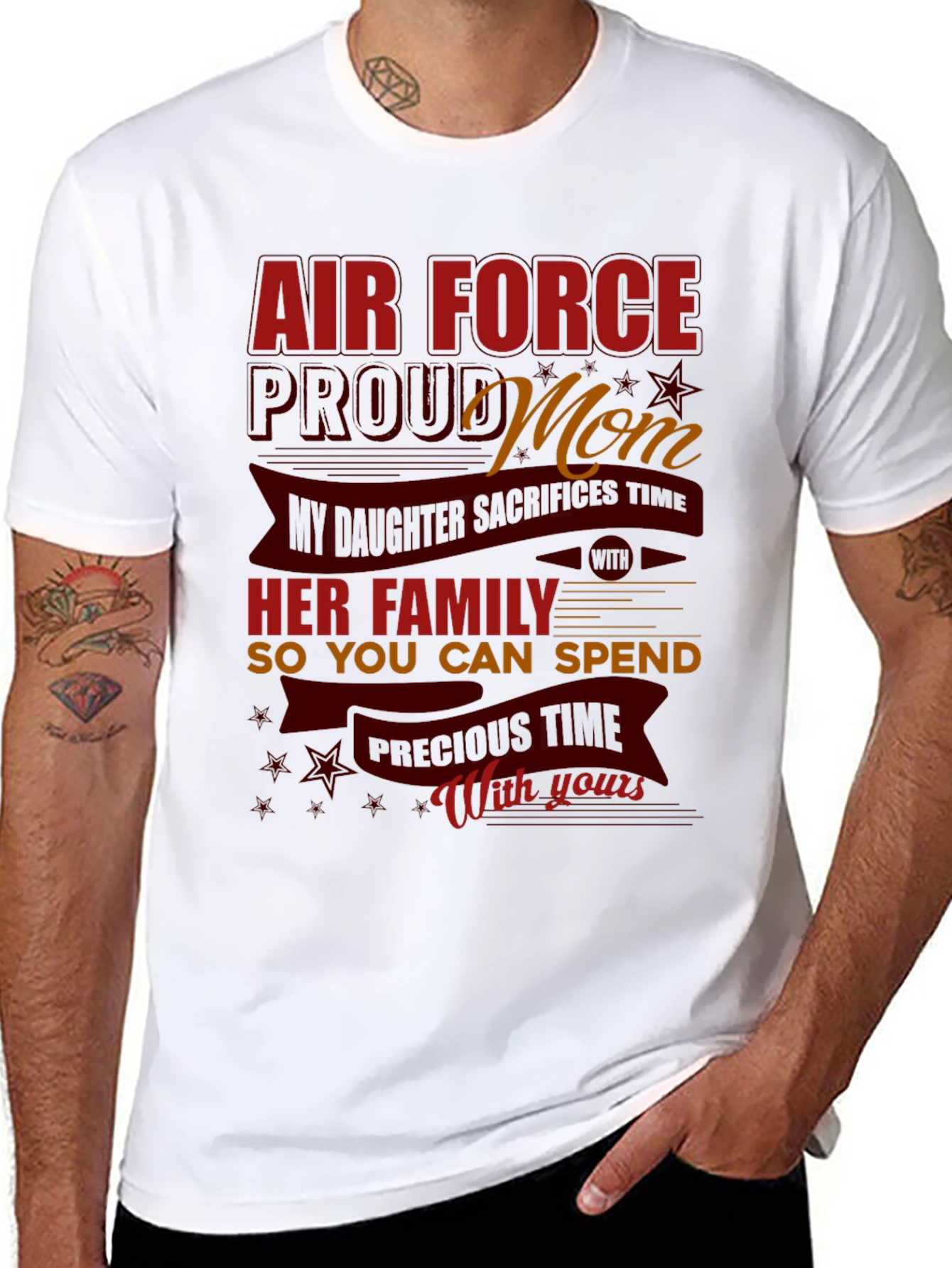 Air Force Proud Mom T-Shirt