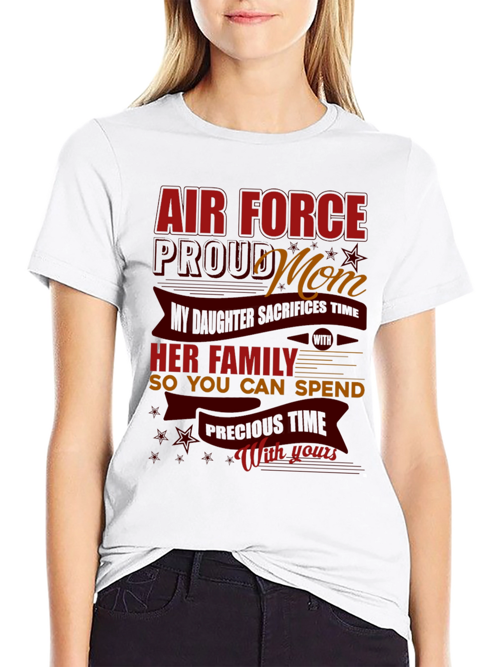 Air Force Proud Mom T-Shirt