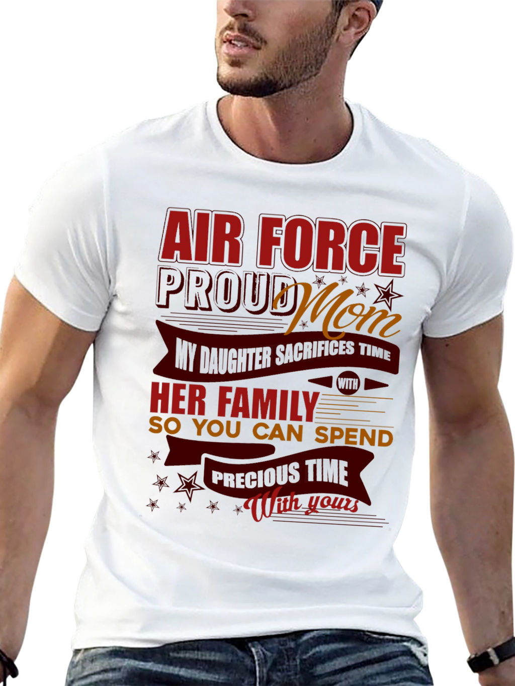 Air Force Proud Mom T-Shirt