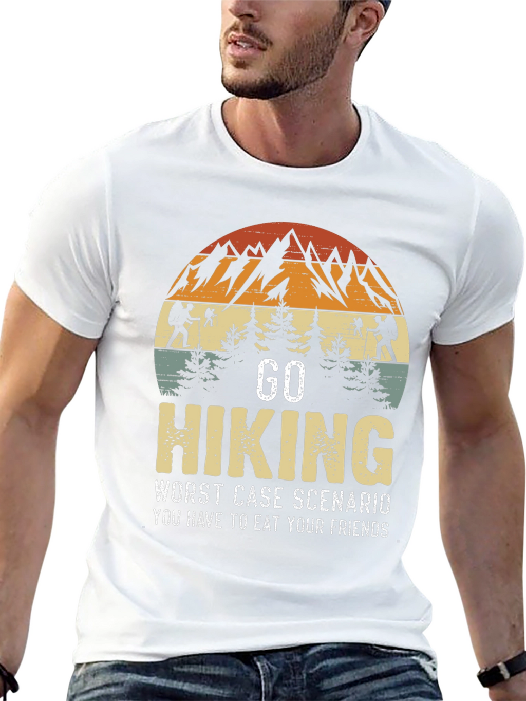 Go Hiking Worst Case Scenario T-Shirt