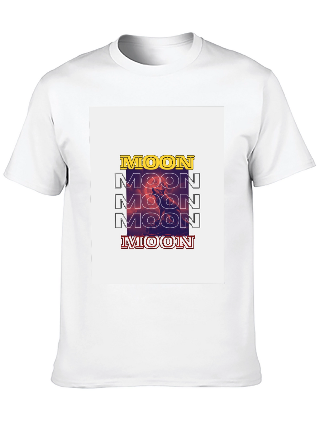 Moon Graphic T-Shirt - Trendy Streetwear