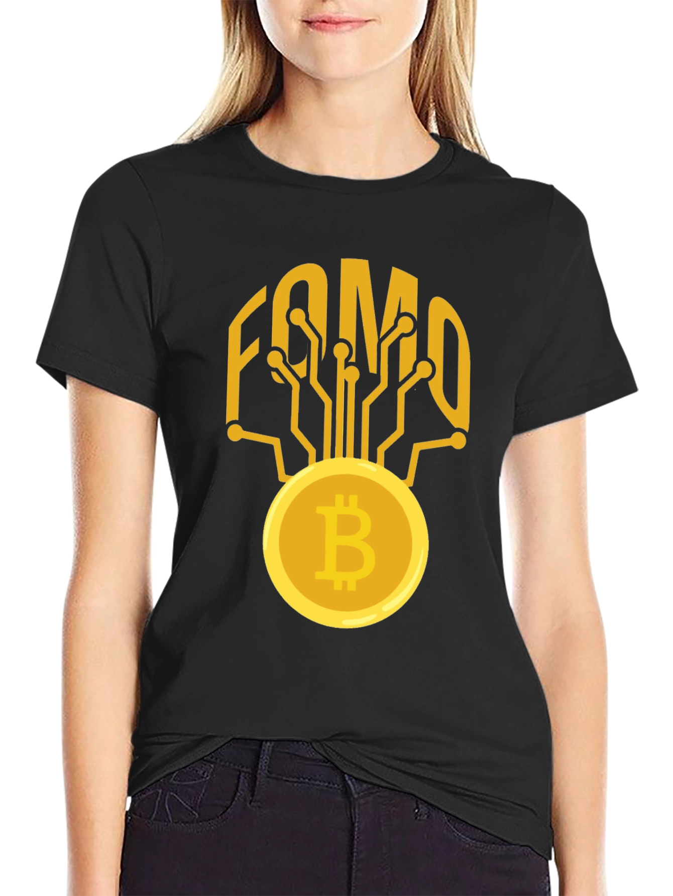 Bitcoin FOMO T-Shirt - Crypto Investor Tee