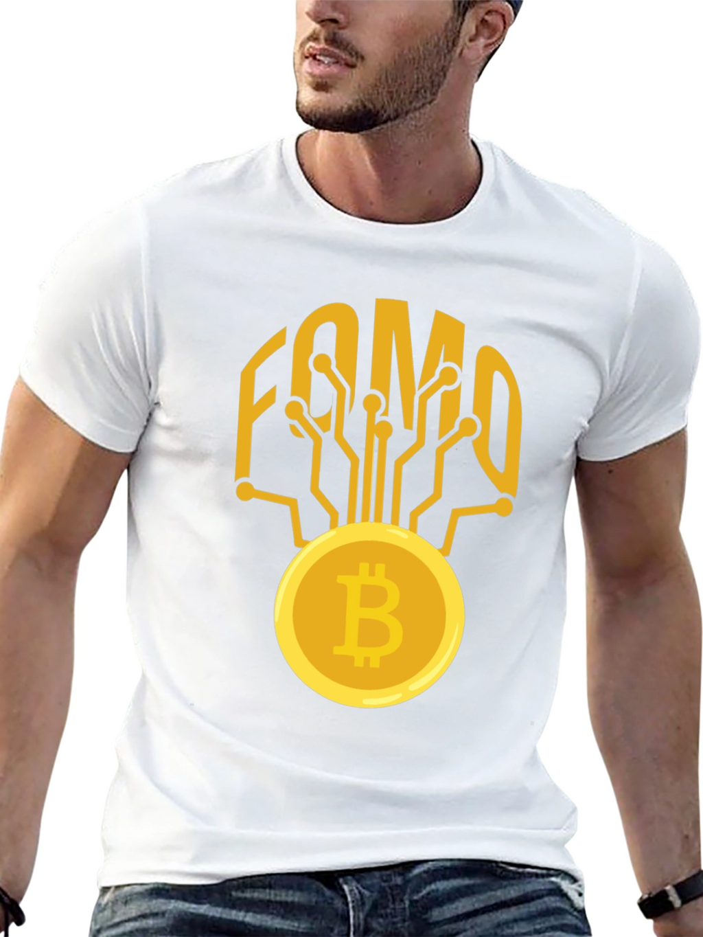 Bitcoin FOMO T-Shirt - Crypto Investor Tee