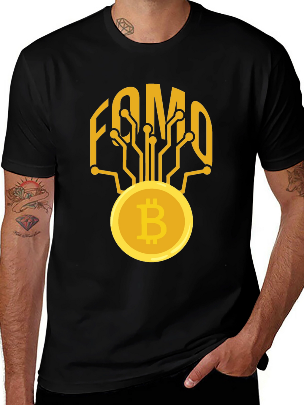 Bitcoin FOMO T-Shirt - Crypto Investor Tee