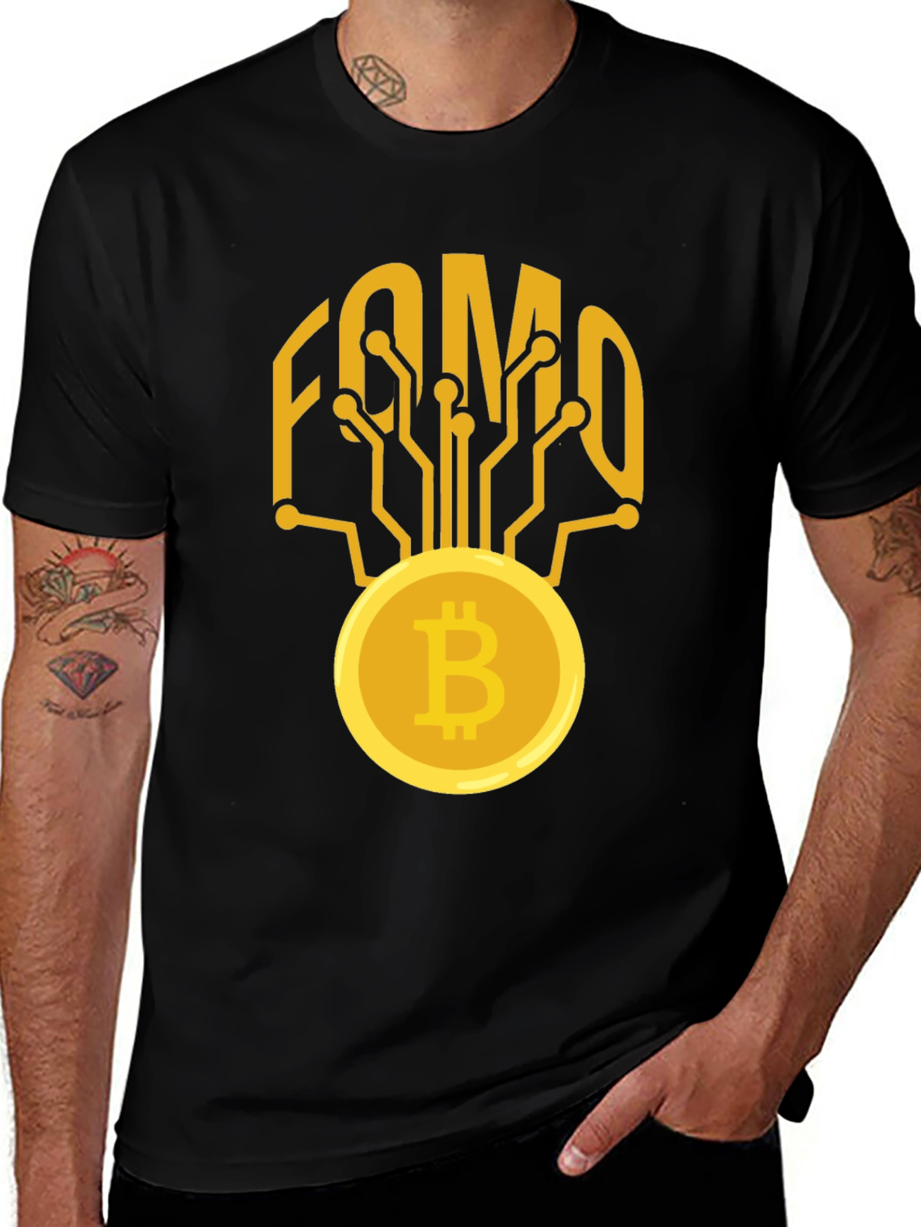 Bitcoin FOMO T-Shirt - Crypto Investor Tee