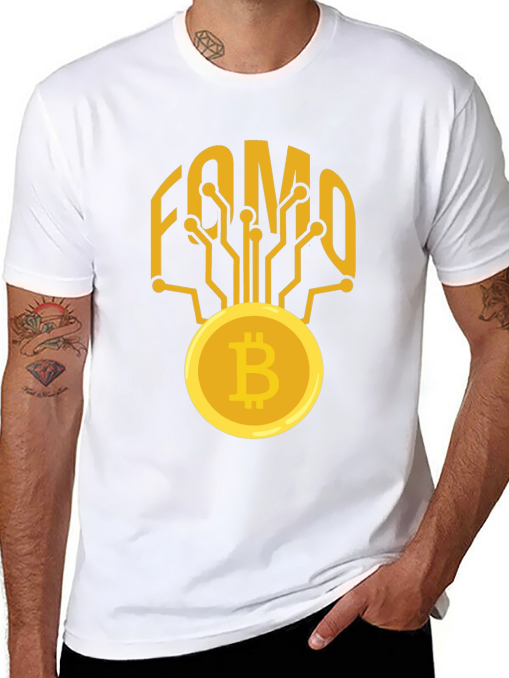 Bitcoin FOMO T-Shirt - Crypto Investor Tee