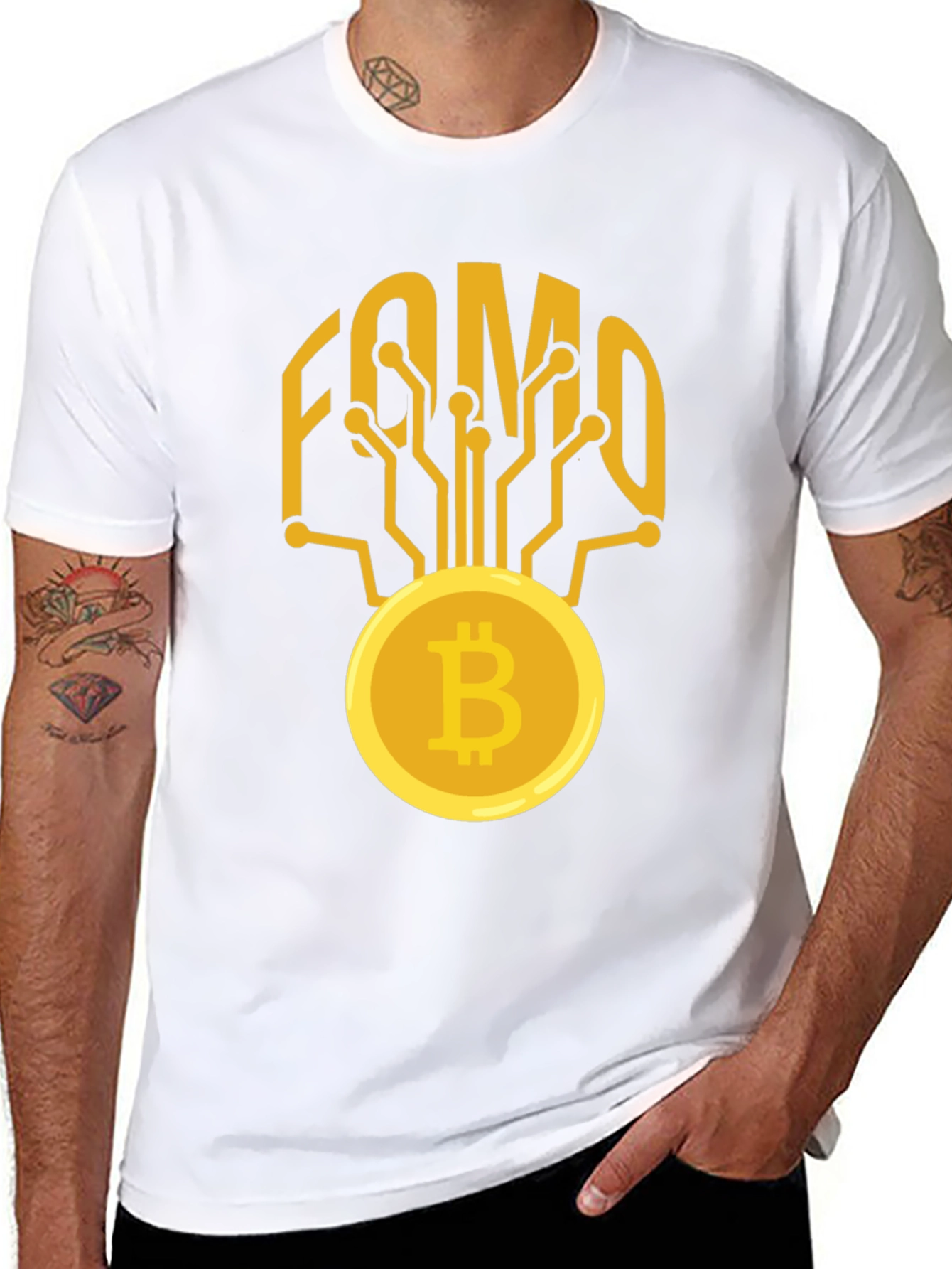 Bitcoin FOMO T-Shirt - Crypto Investor Tee