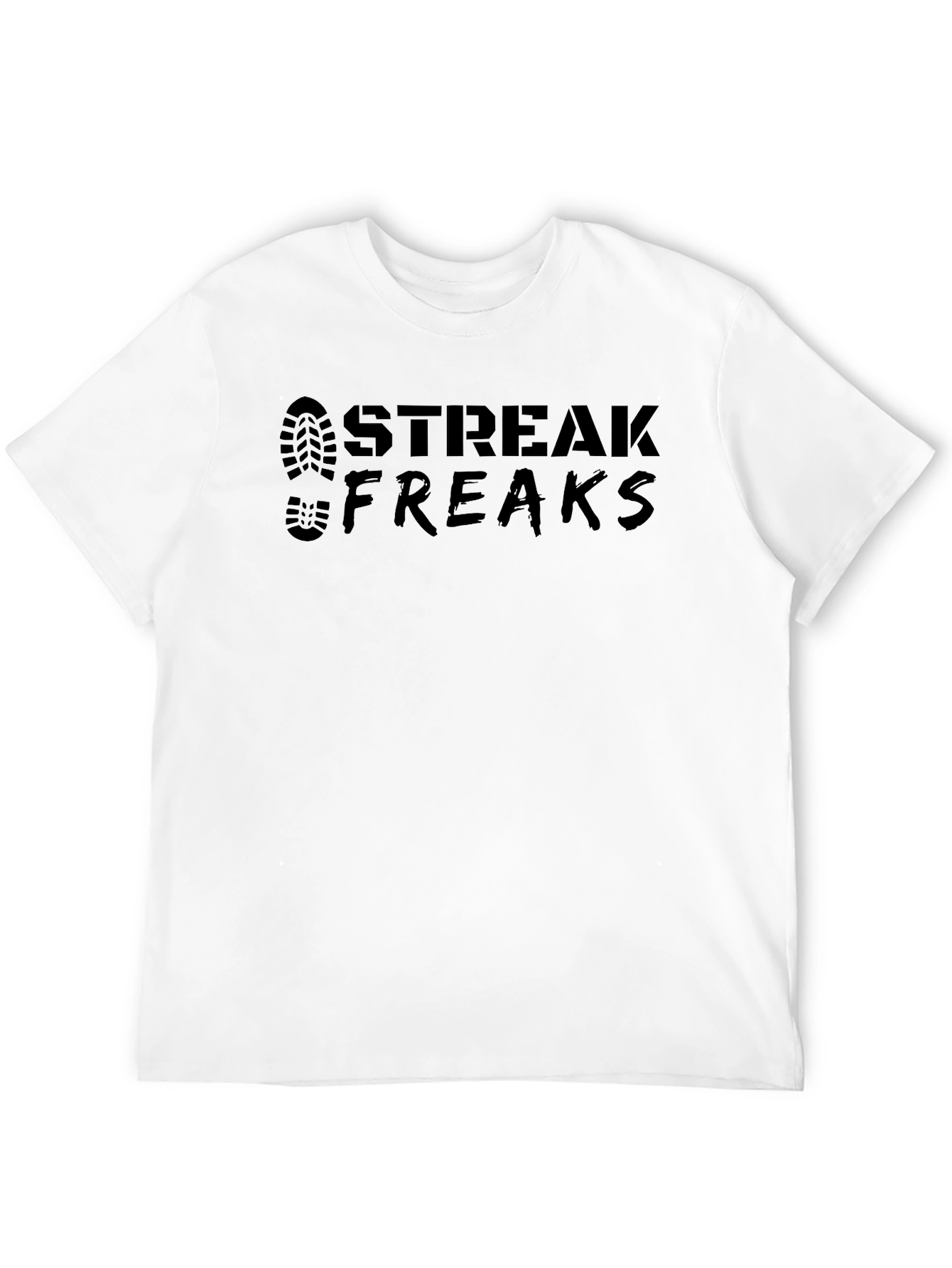 Streak Freaks Graphic T-Shirt - Black Cotton Tee