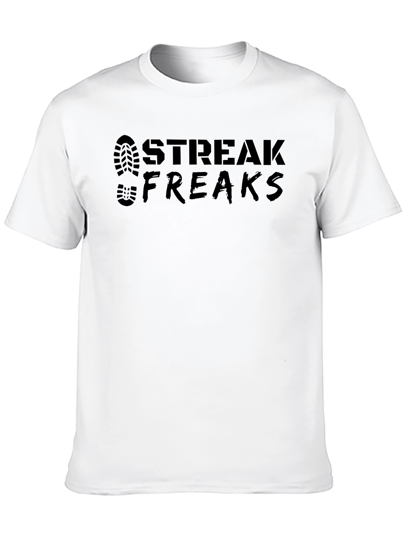 Streak Freaks Graphic T-Shirt - Black Cotton Tee