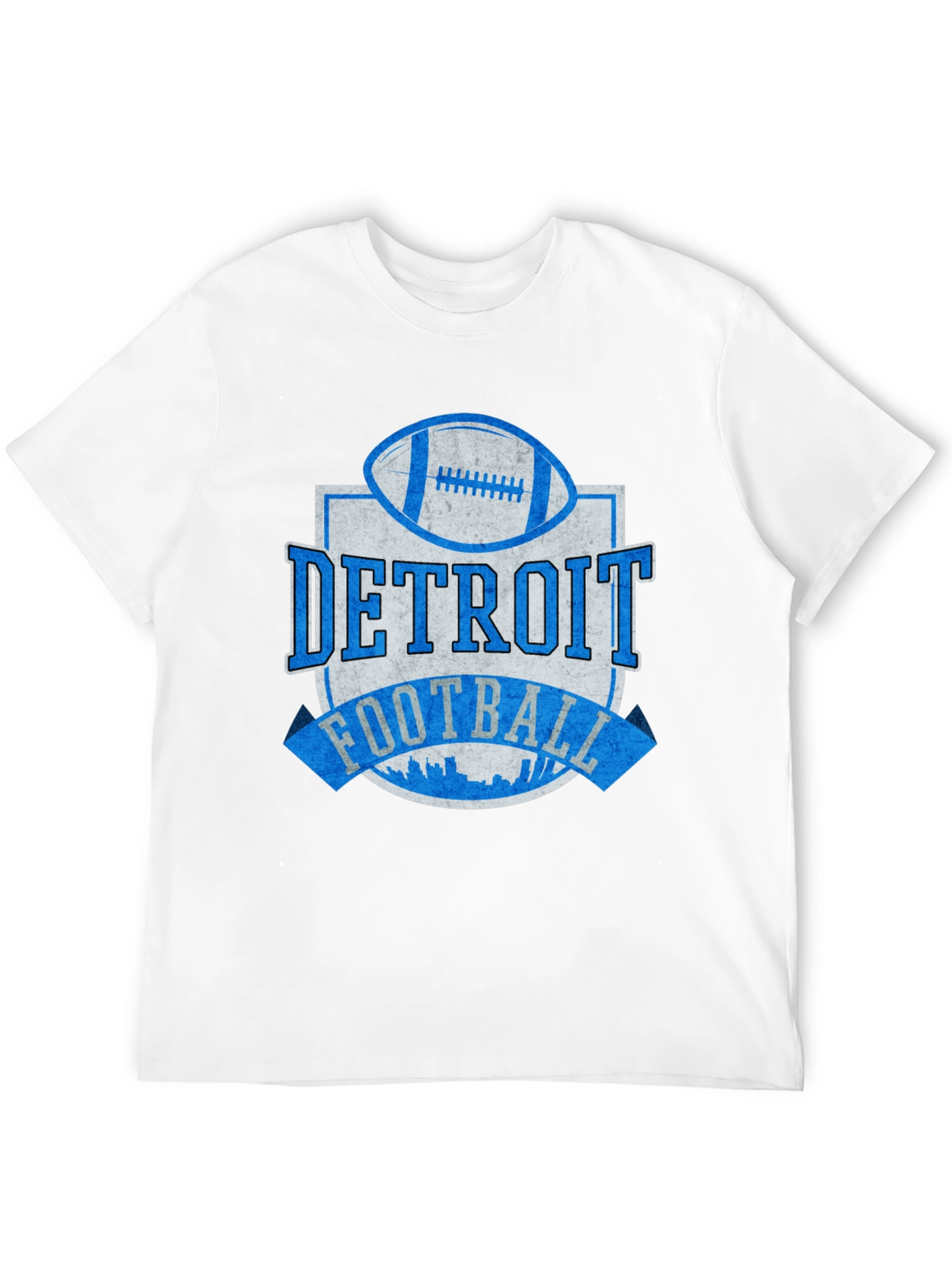 Detroit Football Graphic T-Shirt