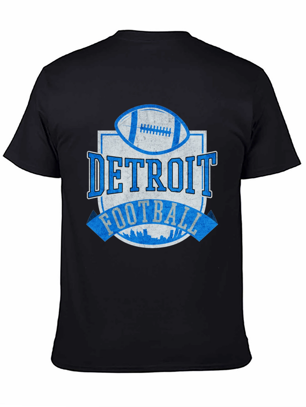 Detroit Football Graphic T-Shirt