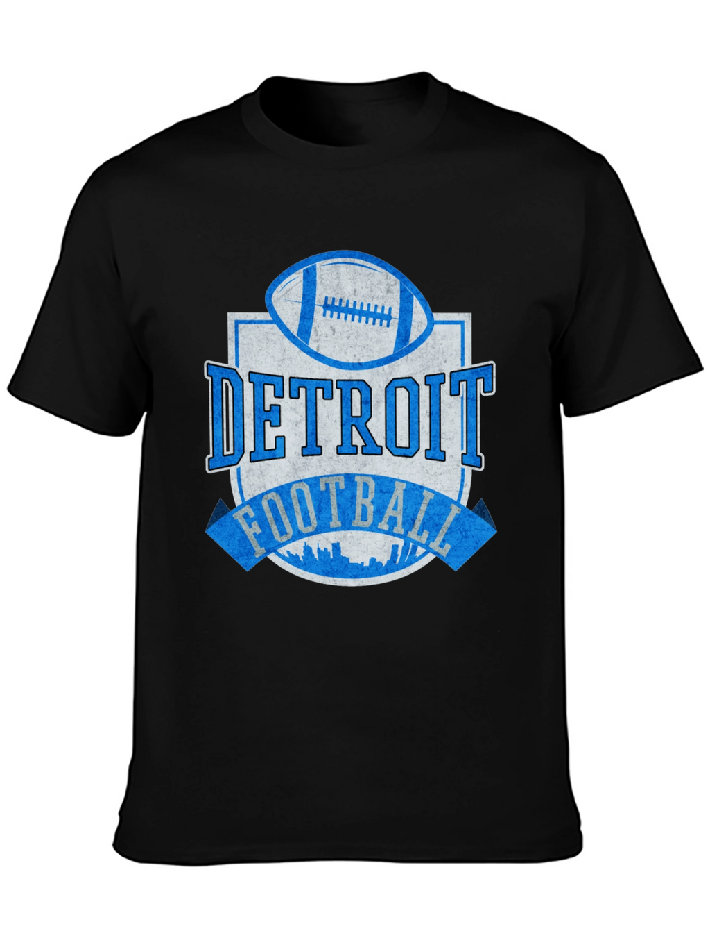 Detroit Football Graphic T-Shirt