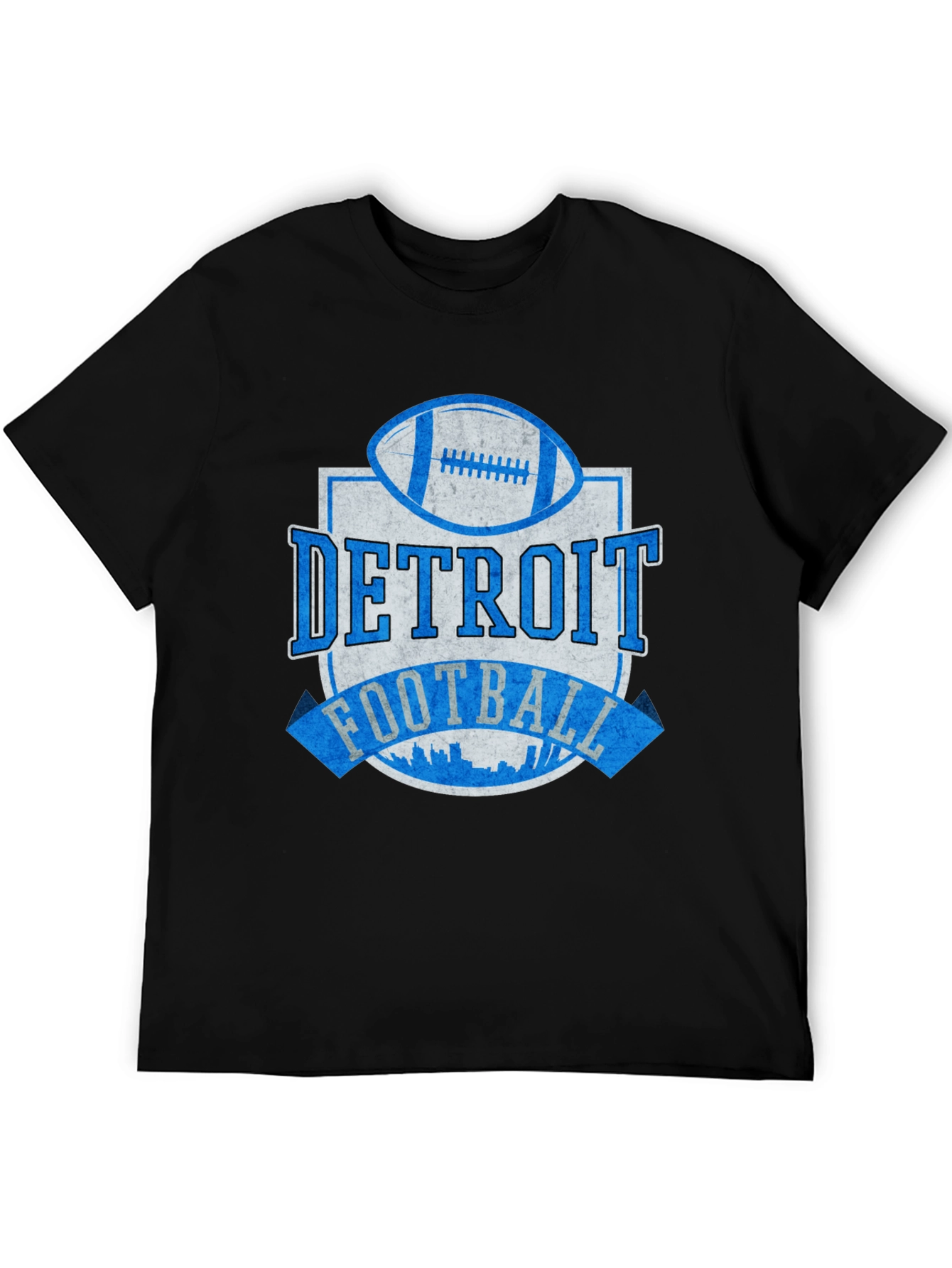 Detroit Football Graphic T-Shirt