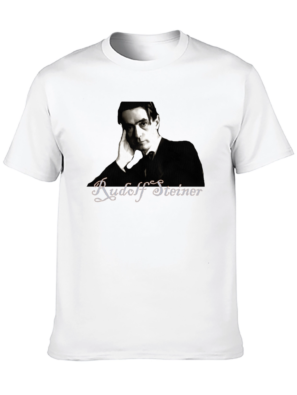 Rudolf Steiner Graphic Tee - Black