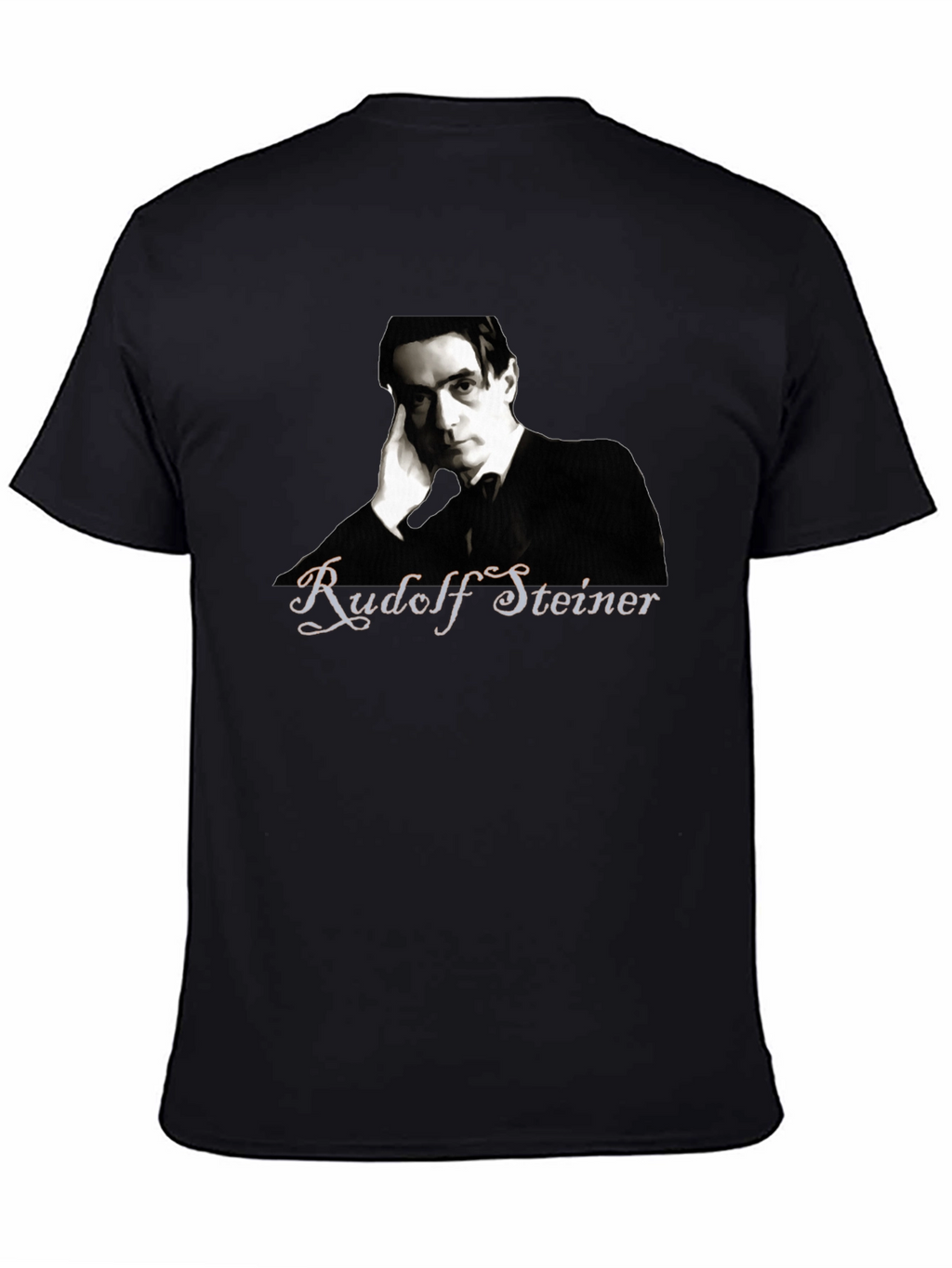 Rudolf Steiner Graphic Tee - Black