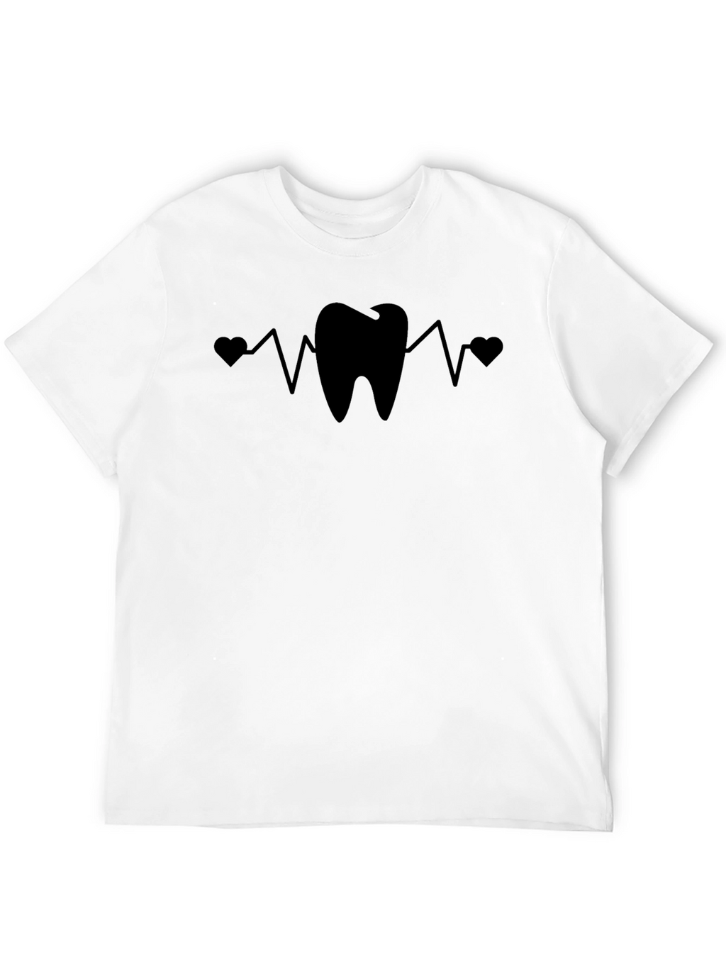 Dentist Heartbeat T-Shirt - Love Teeth!