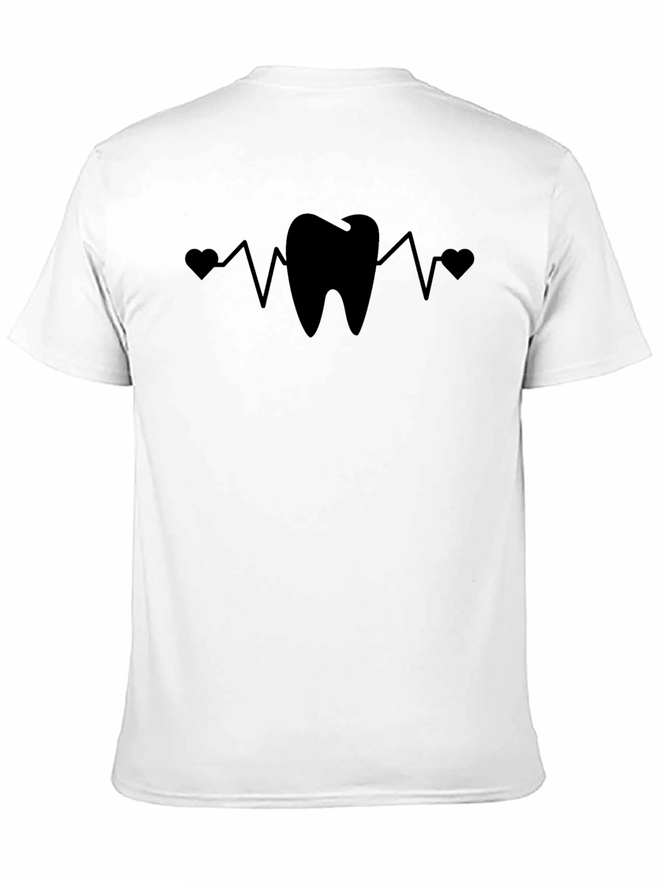 Dentist Heartbeat T-Shirt - Love Teeth!