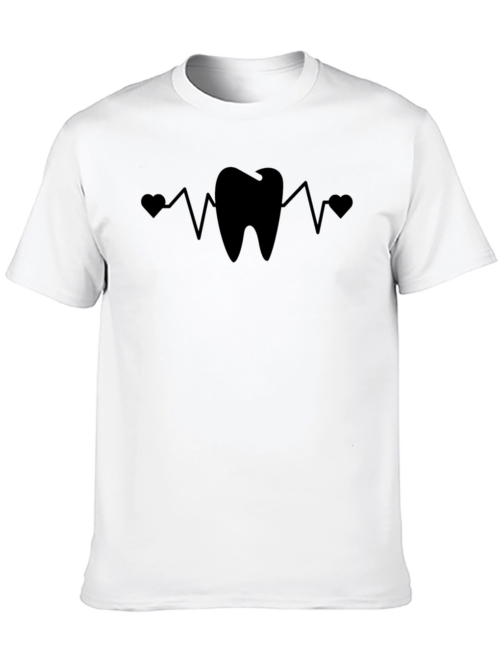 Dentist Heartbeat T-Shirt - Love Teeth!
