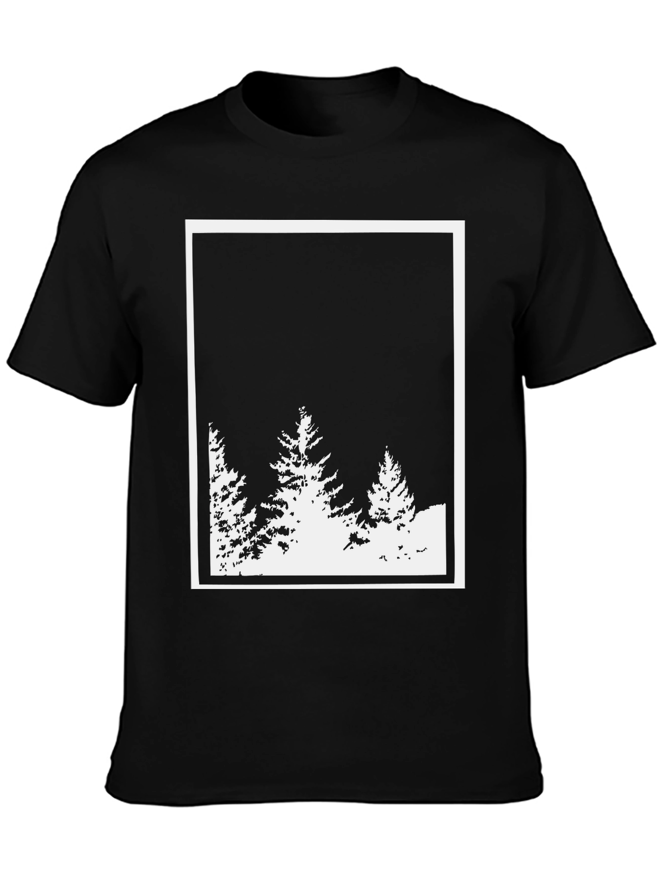 Black Forest T-Shirt - Modern Graphic Tee