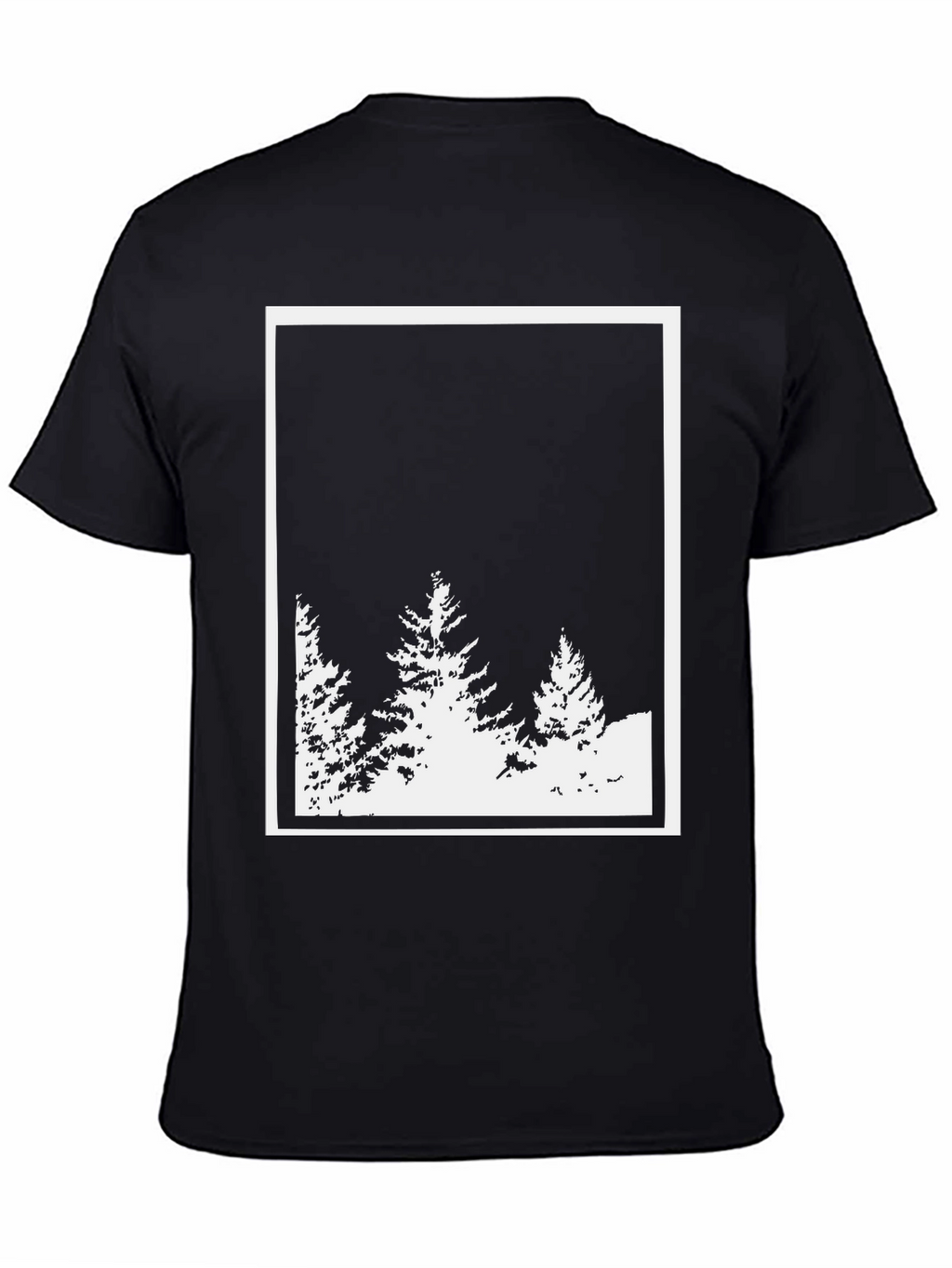 Black Forest T-Shirt - Modern Graphic Tee