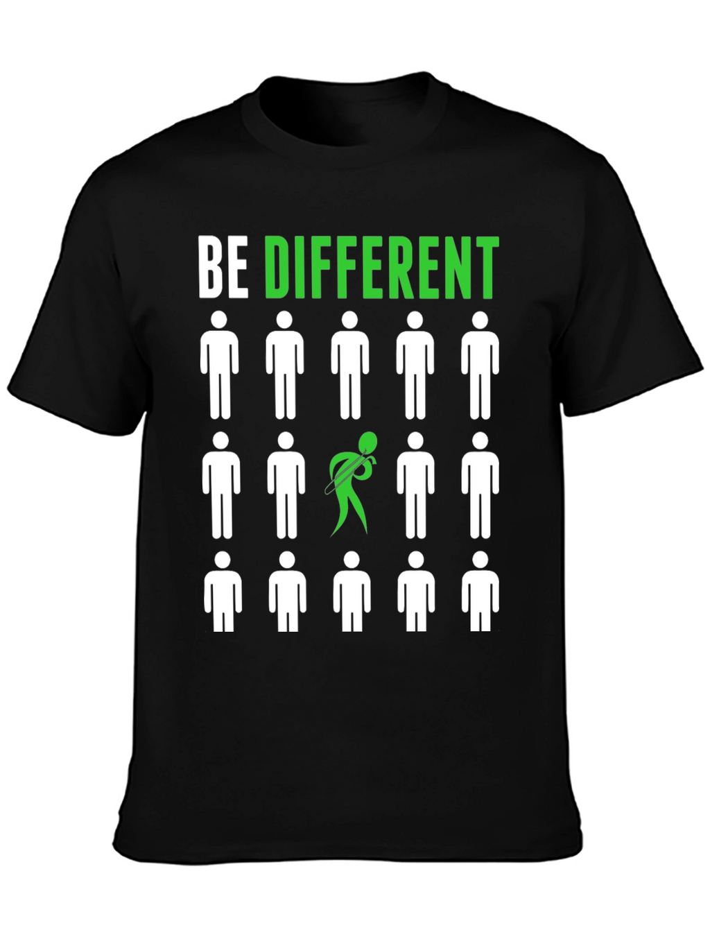 Be Different Graphic T-Shirt - Unique Design