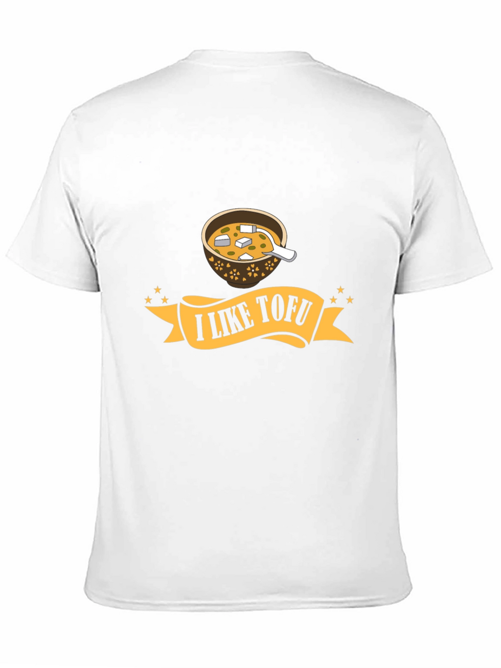 I Like Tofu Graphic T-Shirt - Black Unisex Tee