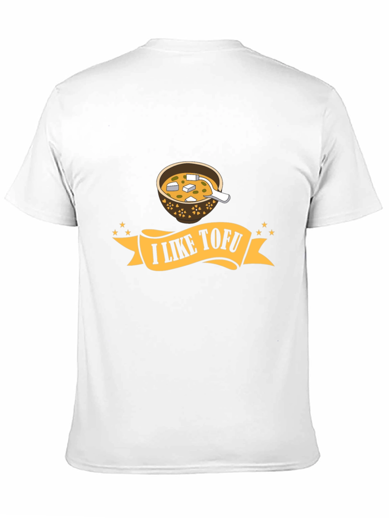 I Like Tofu Graphic T-Shirt - Black Unisex Tee