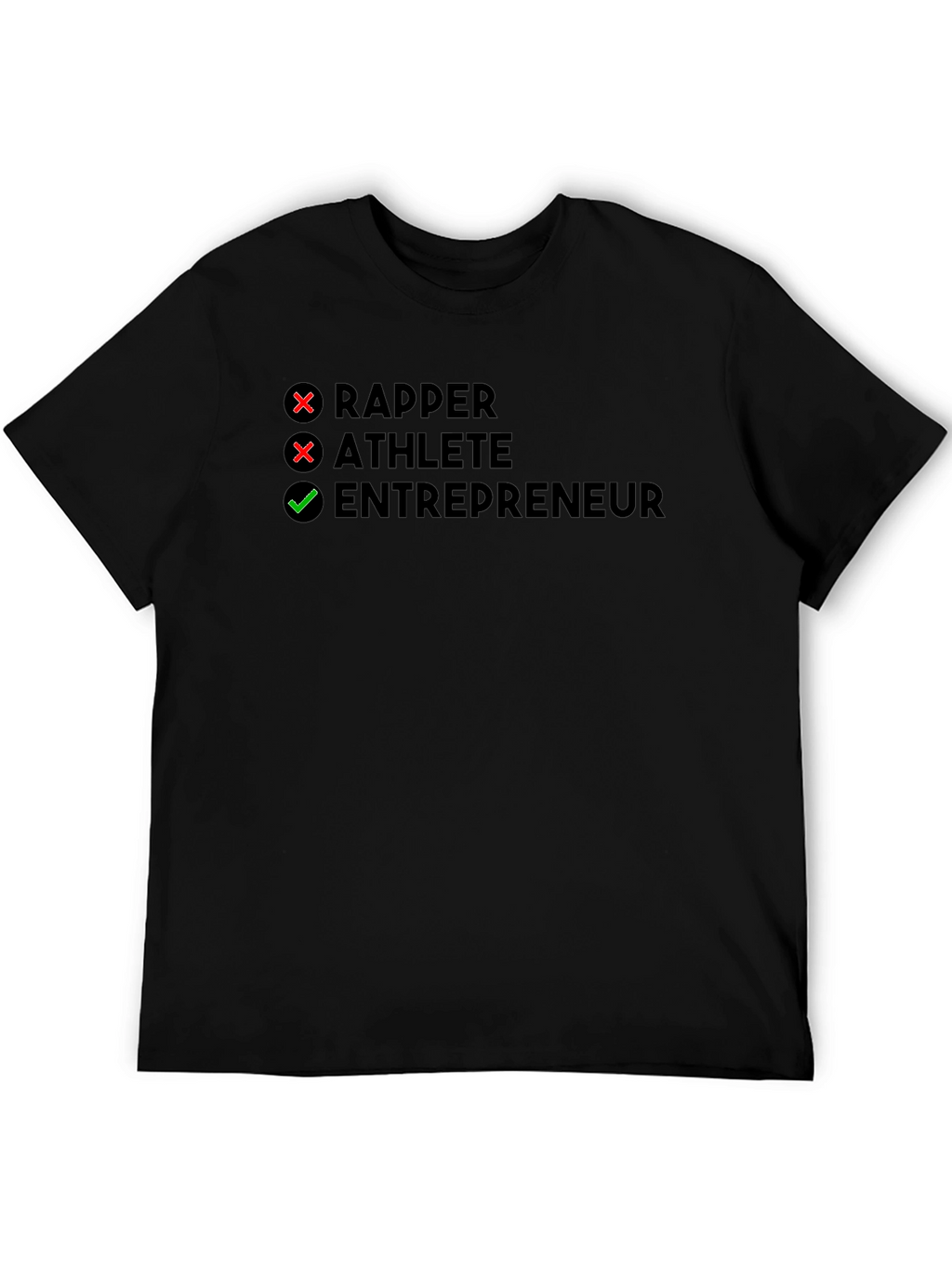 Entrepreneur Checklist Graphic Tee