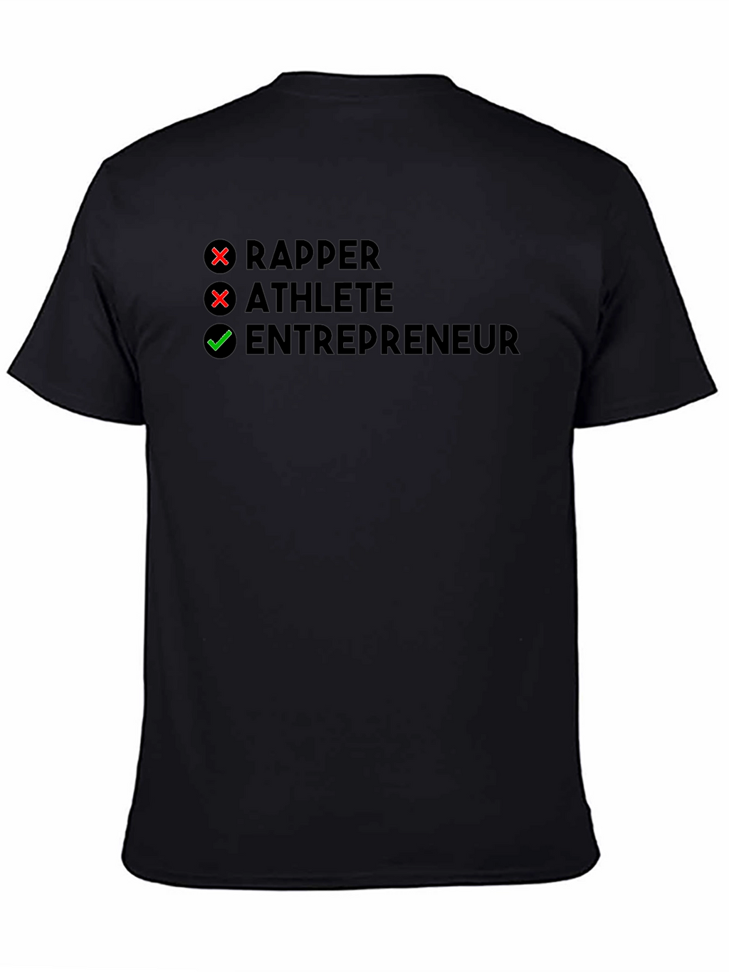 Entrepreneur Checklist Graphic Tee