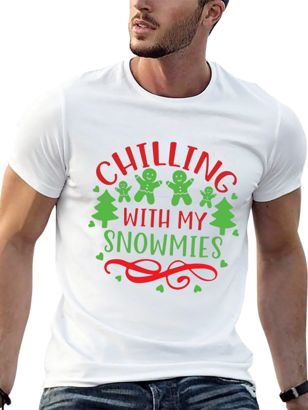 Chilling with my Snowmies T-shirt