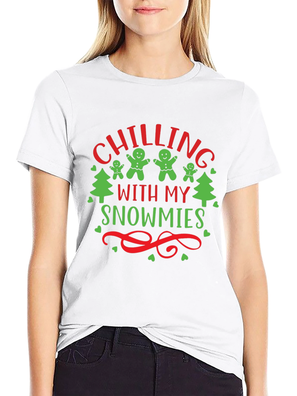 Chilling with my Snowmies T-shirt