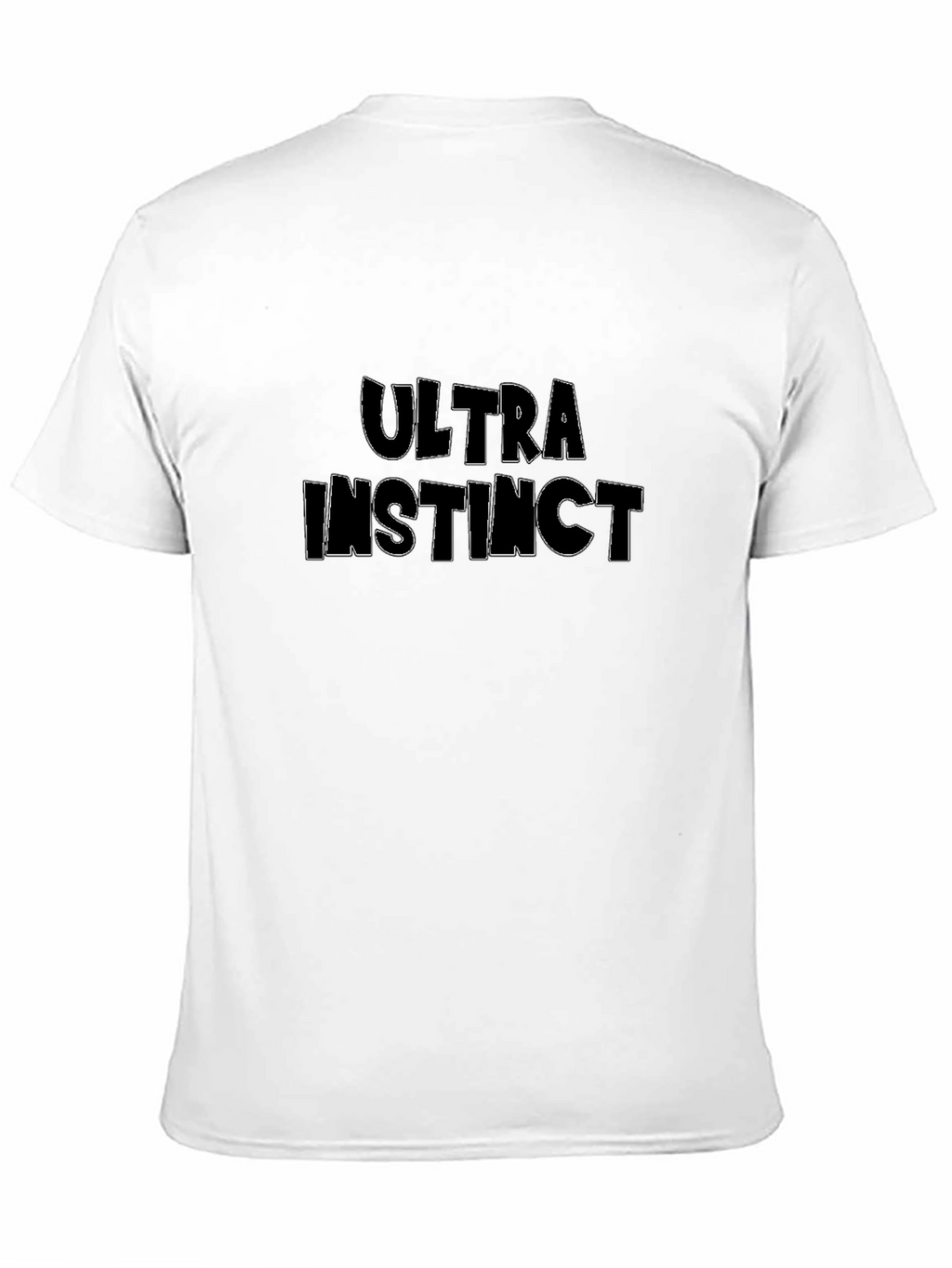 Ultra Instinct Black Cotton Graphic Tee