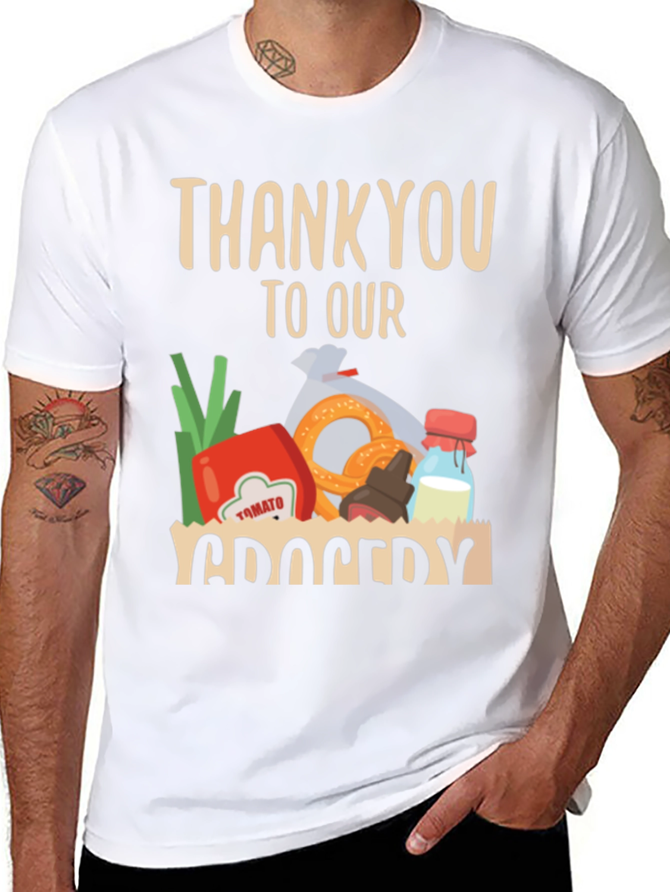 Thank You Grocery Workers T-Shirt