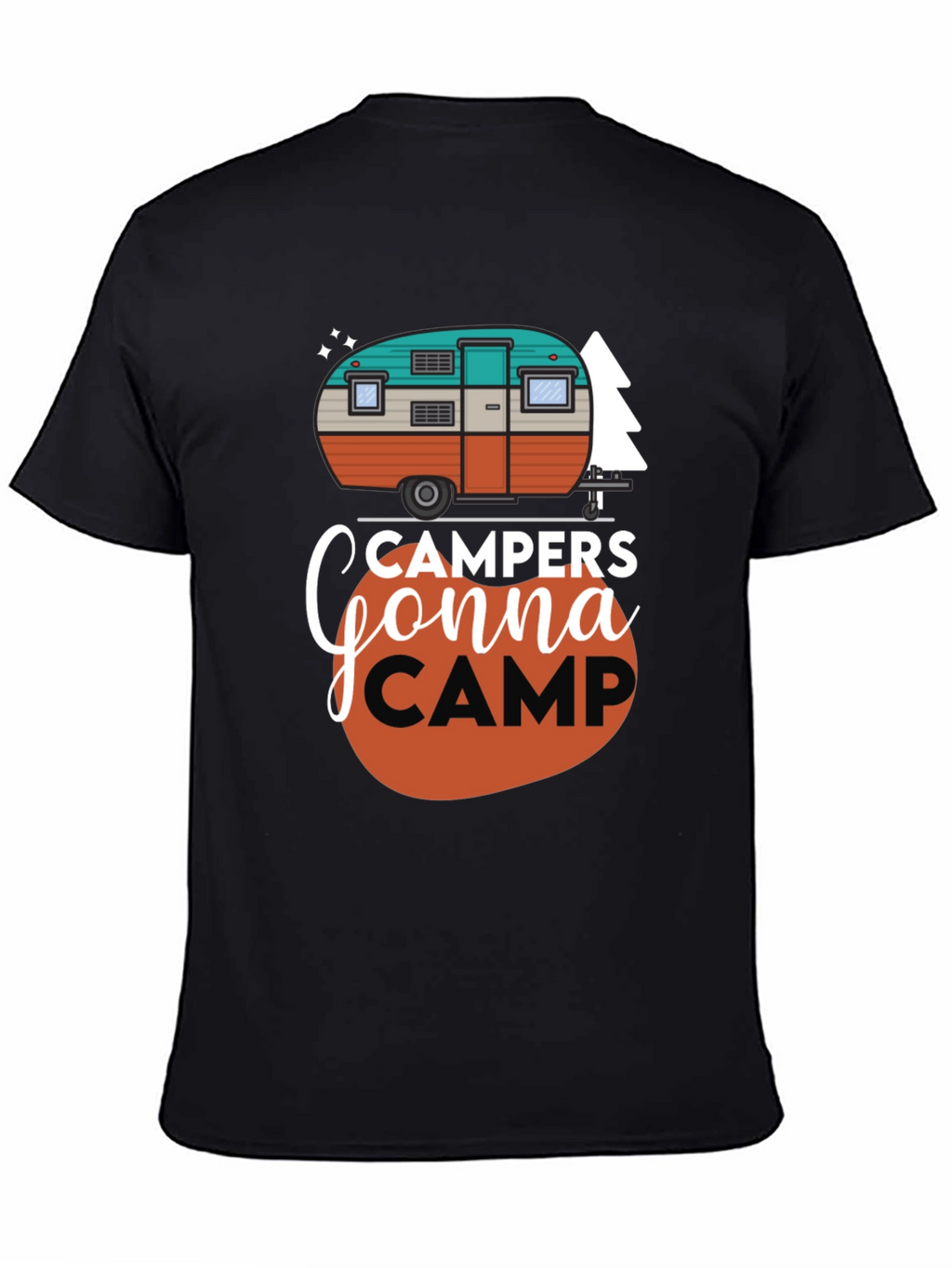 Campers Gonna Camp Graphic Tee