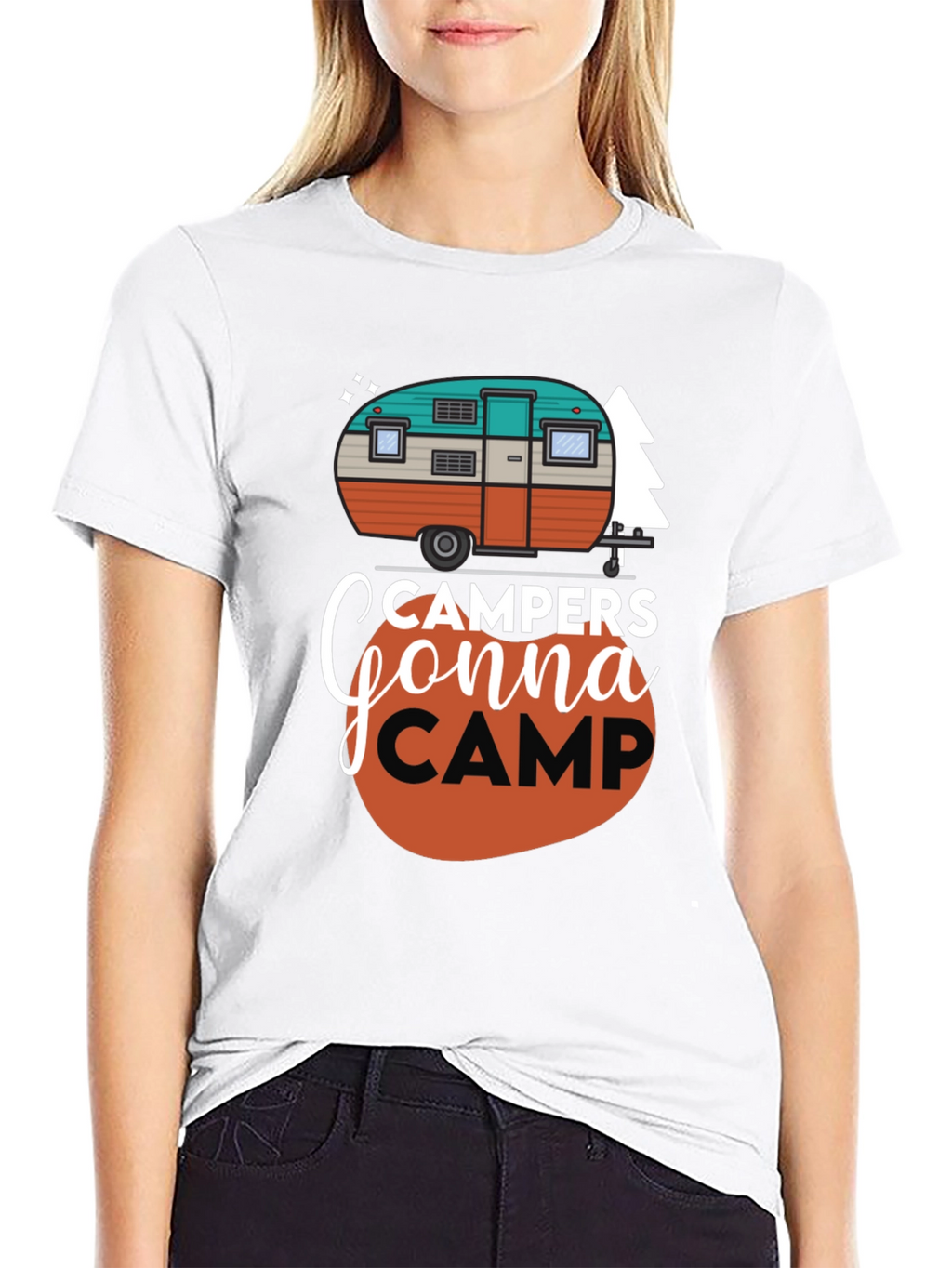 Campers Gonna Camp Graphic Tee