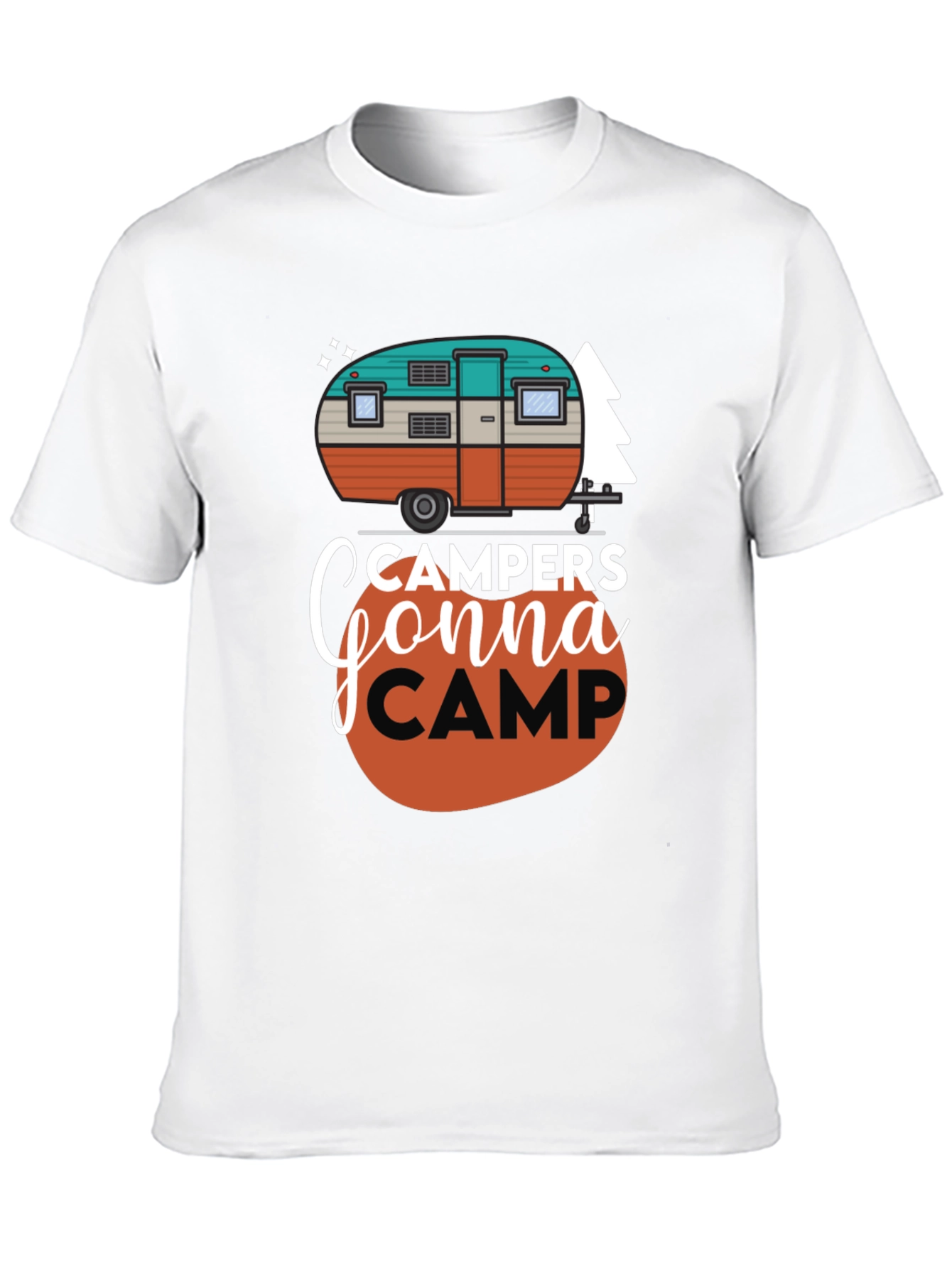 Campers Gonna Camp Graphic Tee